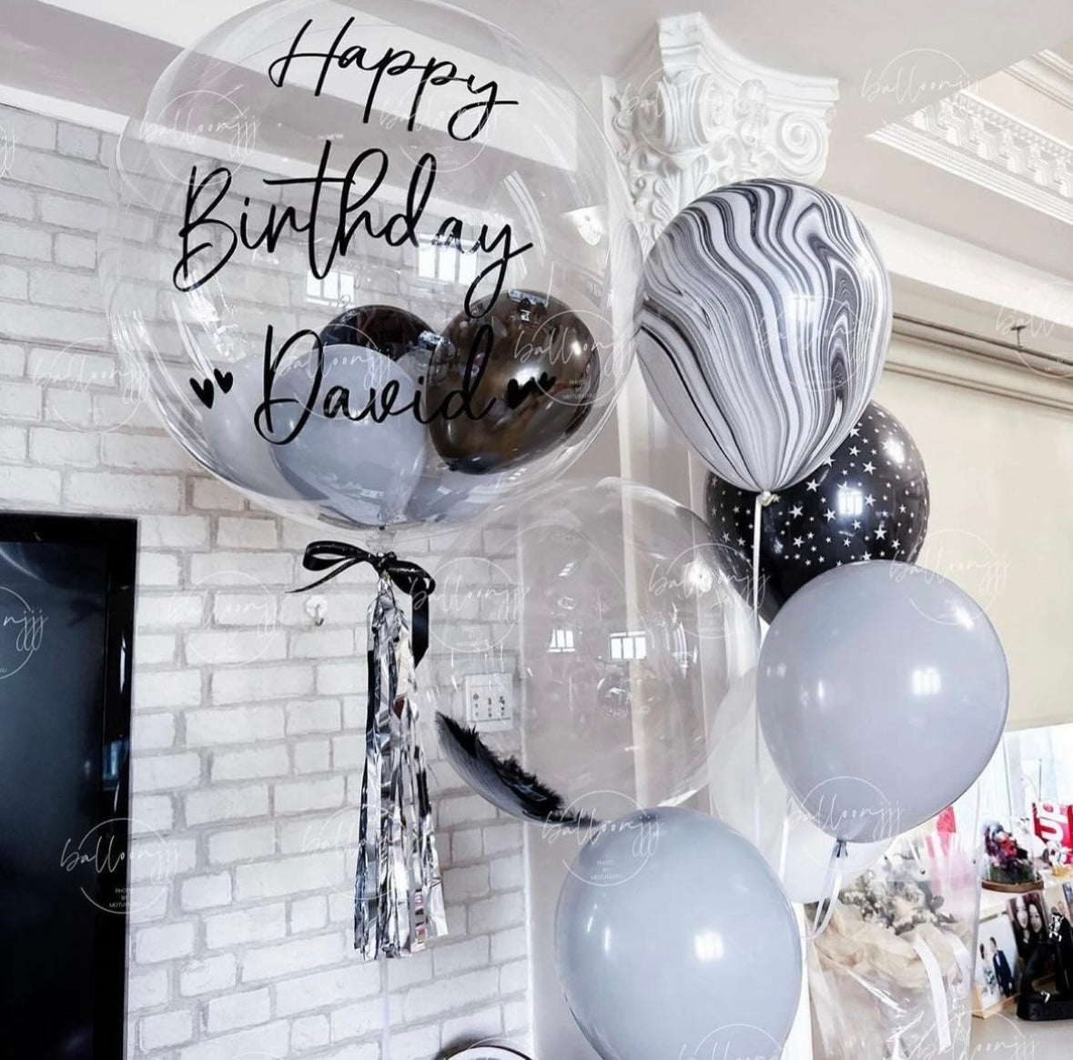 生日氣球串套裝(送男士首選)Birthday Balloon Bouquet Set