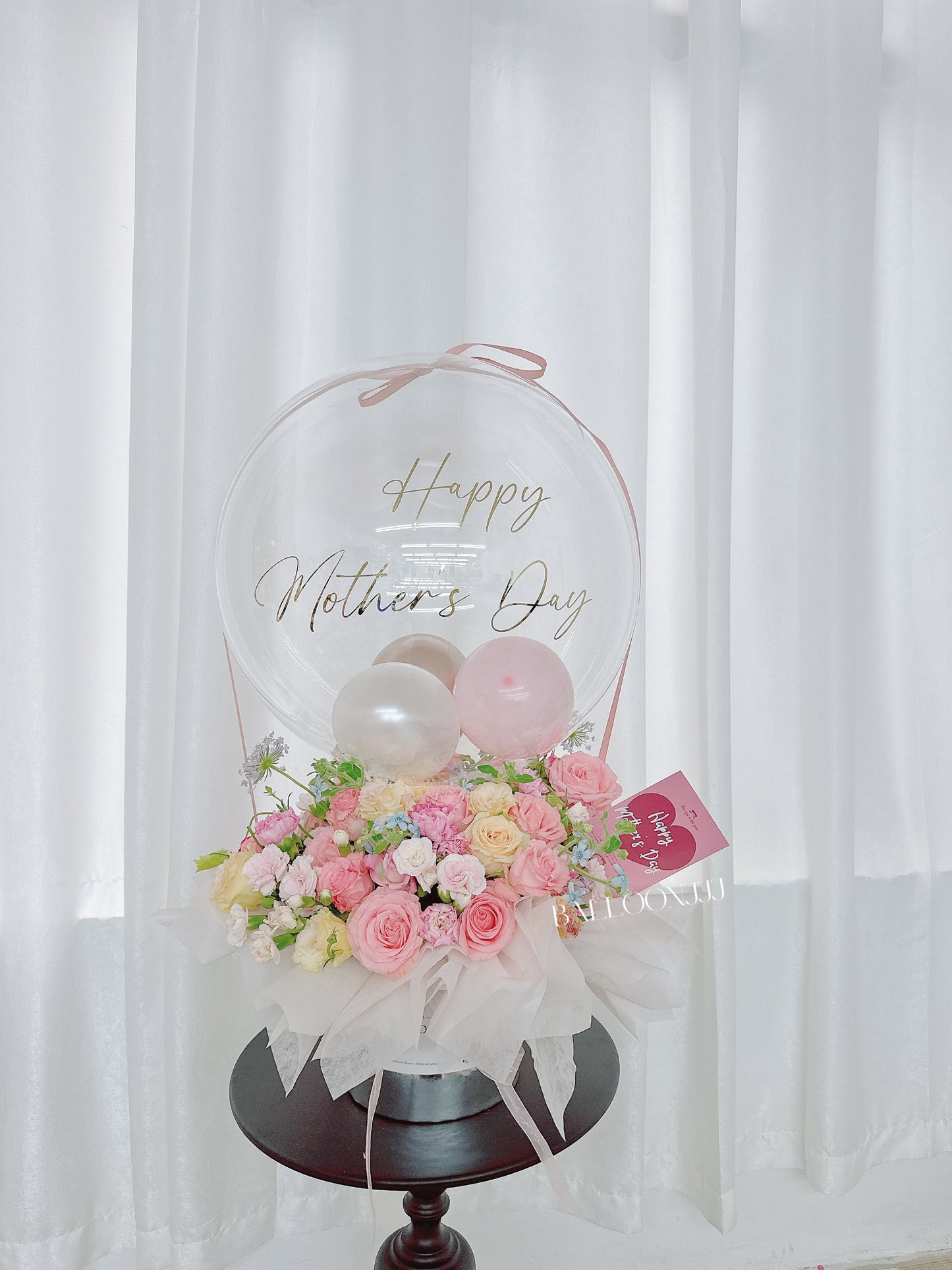 XL SIZE氣球鮮花飛錢桶Money Flower Box
