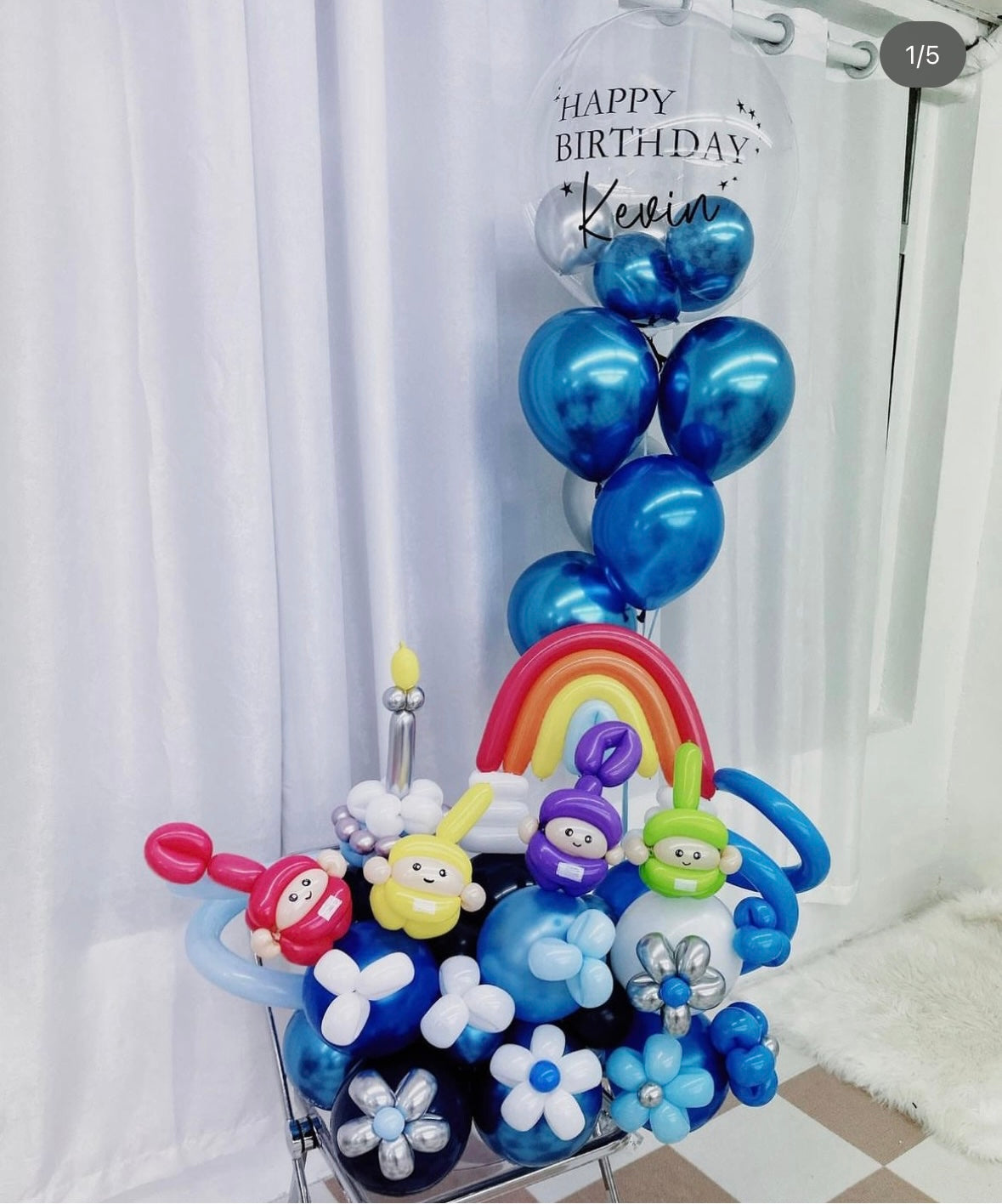 天線寶寶公仔氣球座Teletubbies Balloon Set