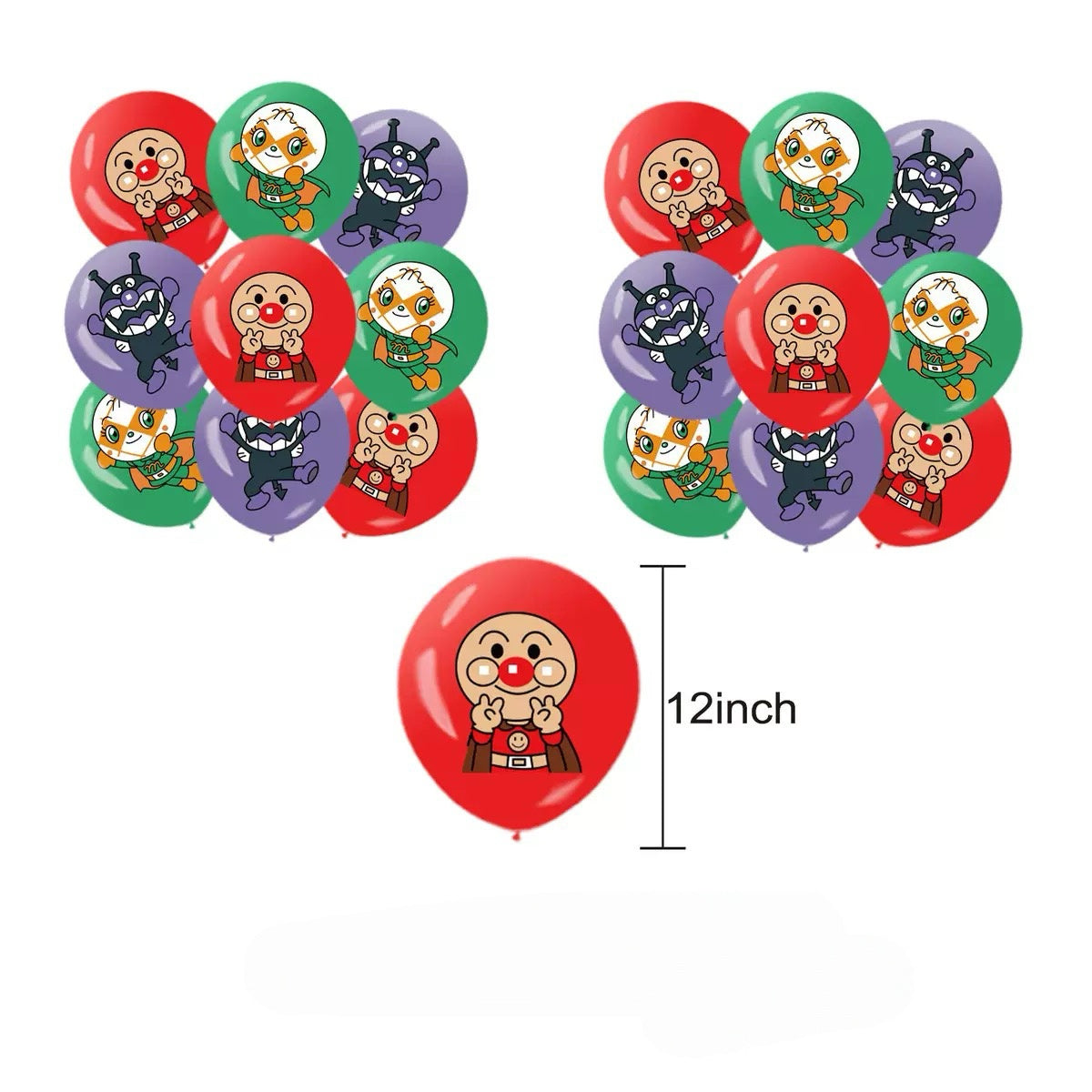 麵包超人氣球材料包 Anpanman Balloon package