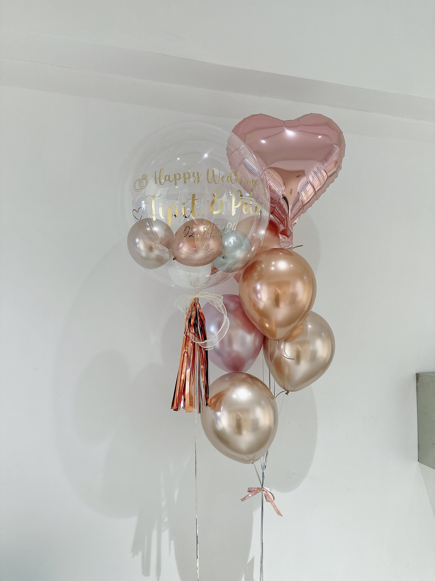 婚禮氣球串套裝Wedding Balloon Bouquet Set
