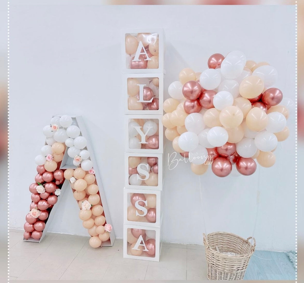 公司開張字母氣球套裝Opening Balloon Set