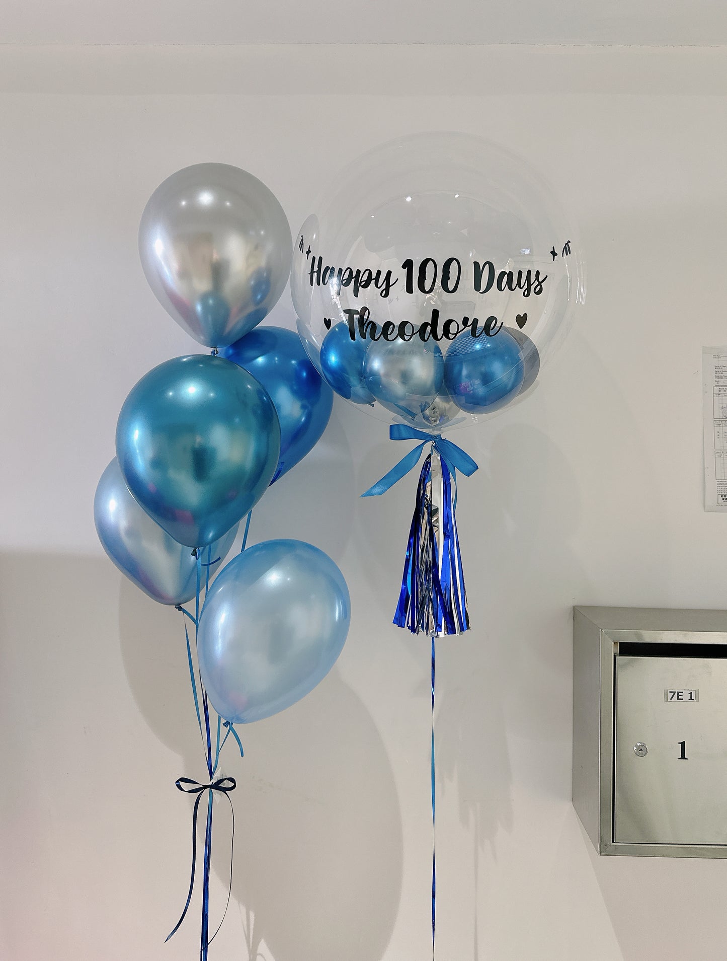 100日氣球串套裝 100 Days Balloon Bouquet Set