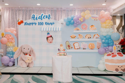 Jellycat 百日宴氣球佈置 Jellycat 100 Days Balloon Deco