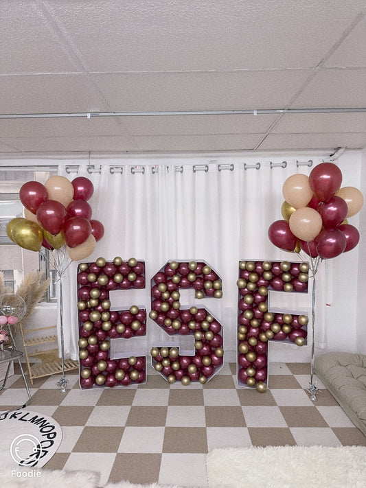 學校活動氣球-字母氣球套裝 ESF Balloon Set