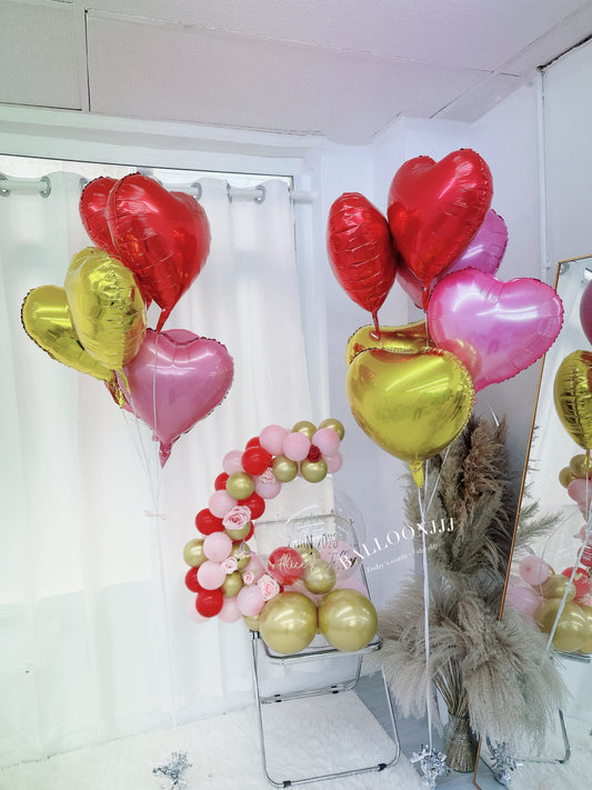 生日氣球座套裝 Birthday Balloon Bouquet Set