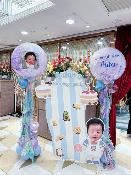 迎賓牌氣球套裝Welcome Board Balloon Bouquet Set