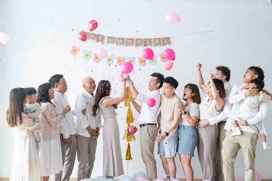 性別揭曉氣球Baby Gender Reveal popping Balloon