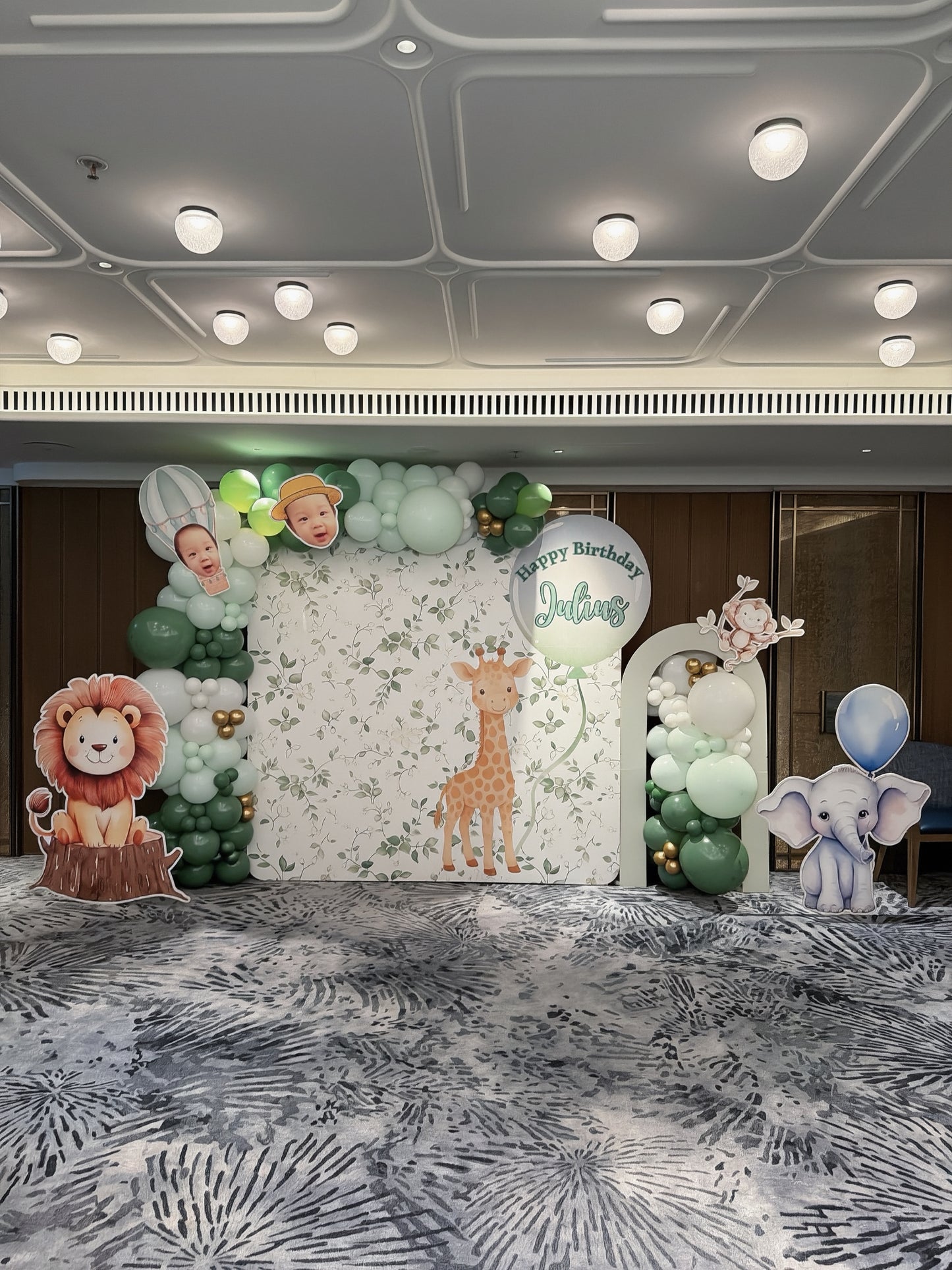 森林小冒險氣球佈置套餐The Forest Journey 100 Days Balloon Deco