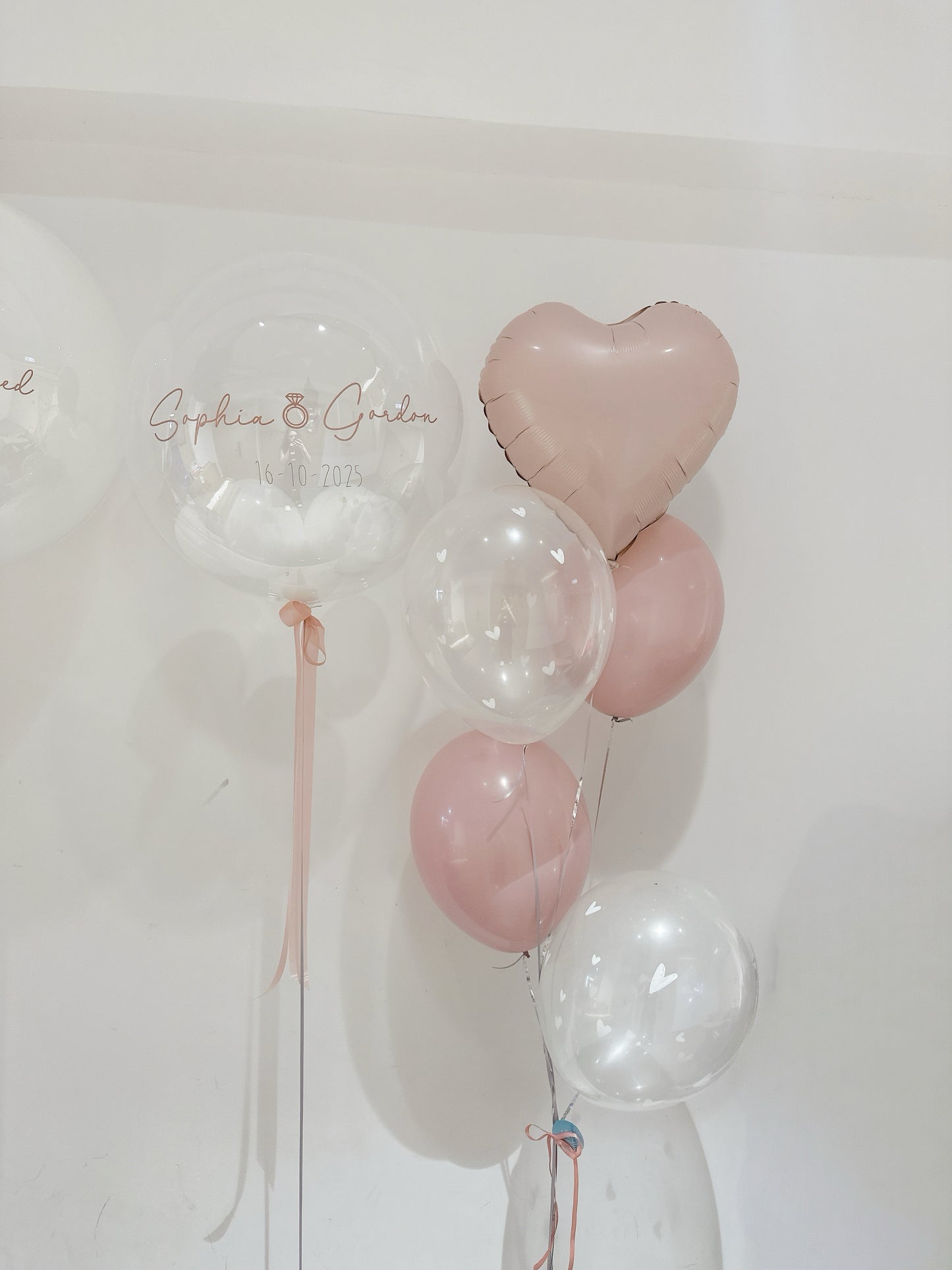 婚禮氣球串套裝 Wedding Balloon Bouquet Set
