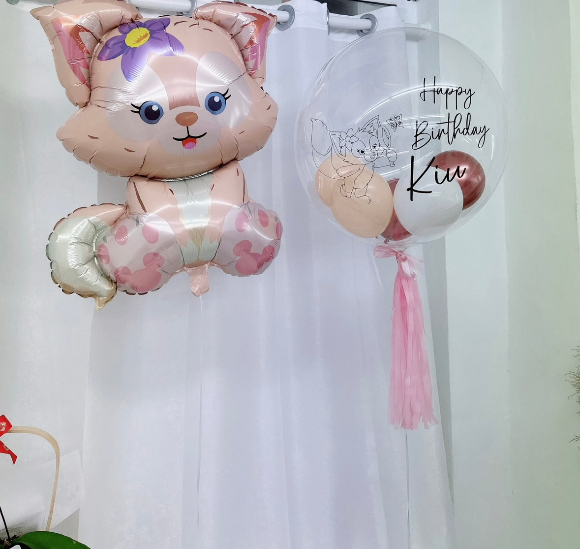 Lina Bell主題氣球串套裝LinaBell Balloon Bouquet Set