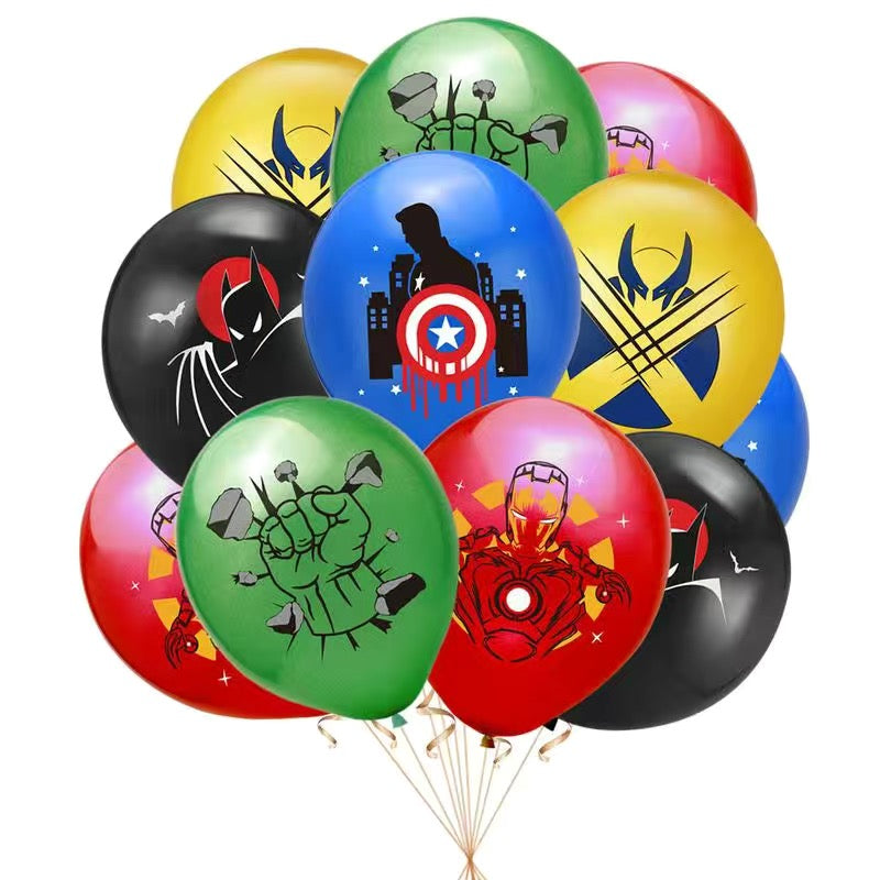 Marvel主題生日氣球材料包