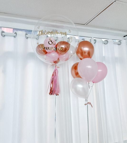 婚禮氣球串 Wedding Balloon Bouquet