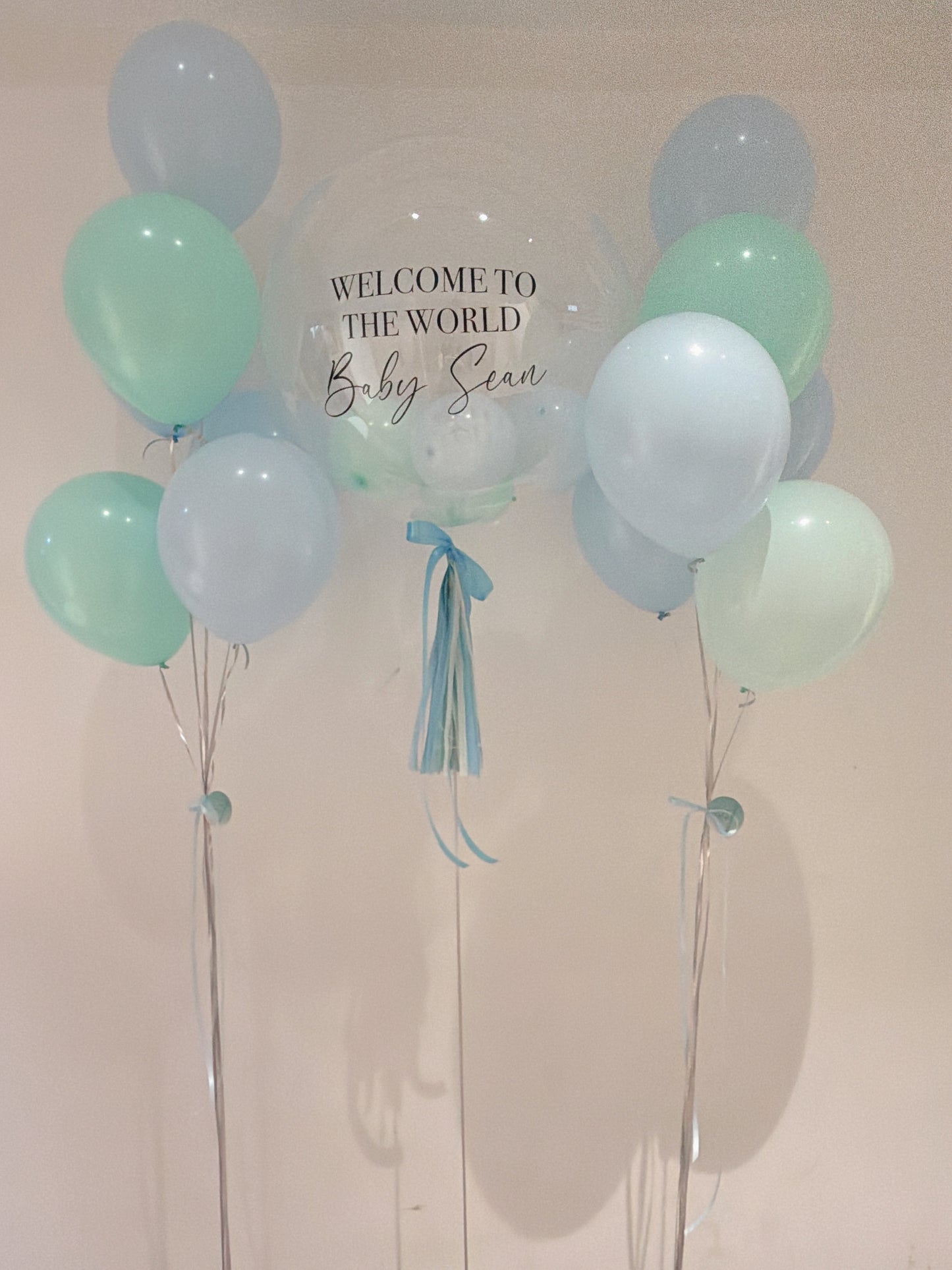 Welcome Baby氣球串套裝 Welcome Baby Balloon Bouquet Set