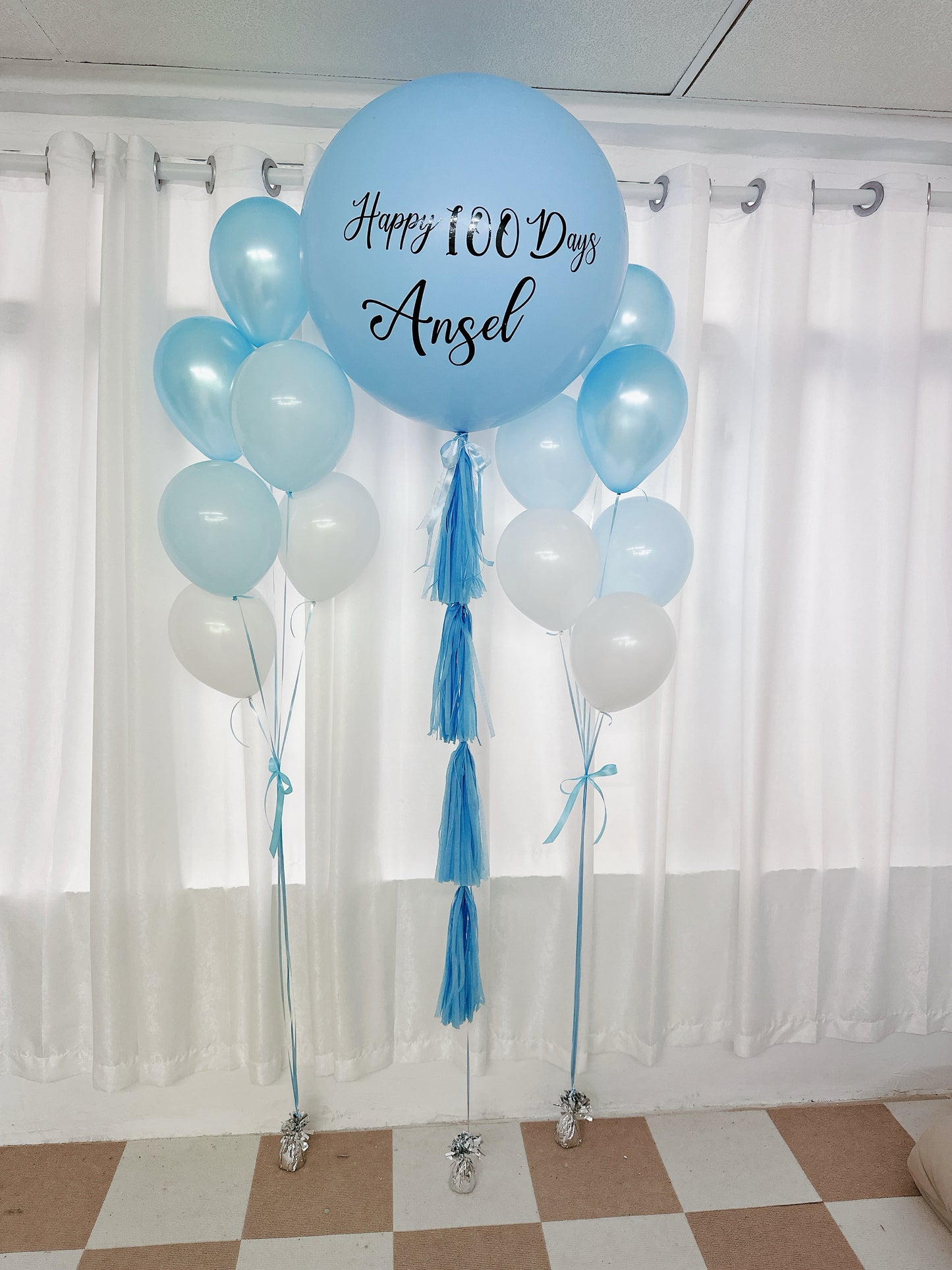 100日氣球座套裝 100 Days Boss Baby Theme Balloon Set