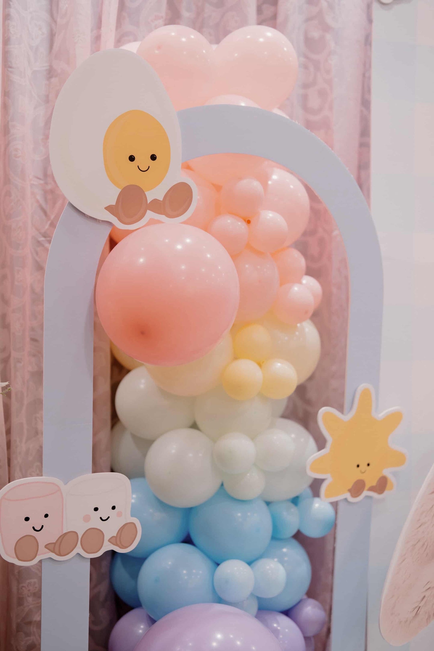 Jellycat 百日宴氣球佈置 Jellycat 100 Days Balloon Deco