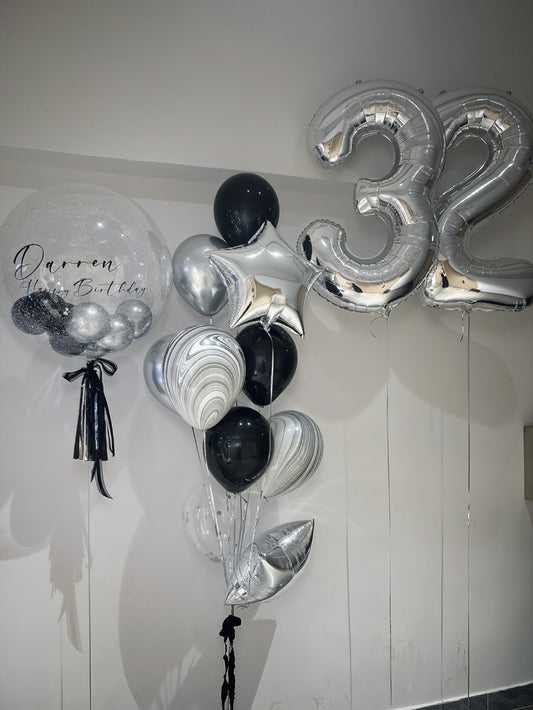 男士生日氣球套裝Men’s Birthday Balloon Bouquet
