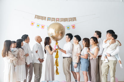 性別揭曉氣球Baby Gender Reveal popping Balloon