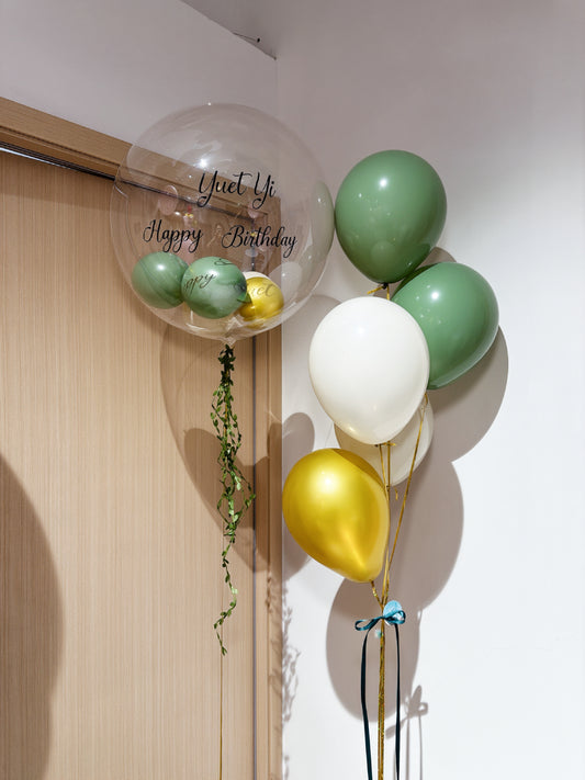 生日氣球串套裝 Birthday Balloon Bouquet Set