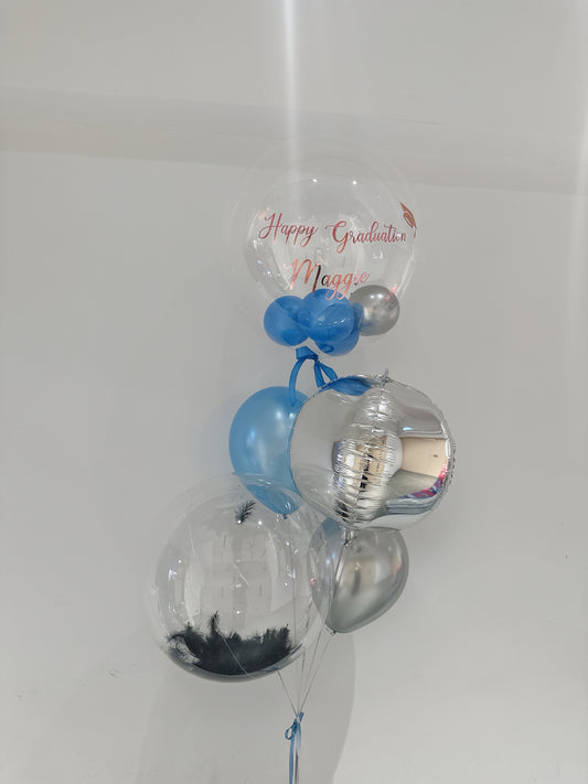 畢業氣球串套裝Graduation Balloon Bouquet Set