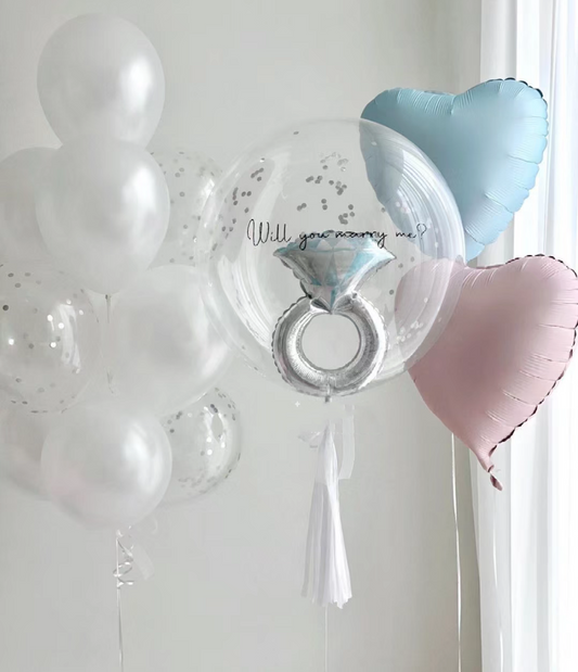 求婚氣球串套裝Propose Balloon Bouquet Set