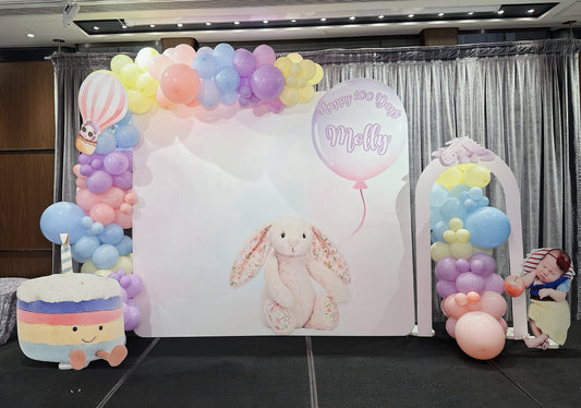 jellycat百日宴氣球佈置 jellycat 100 Days Balloon Deco