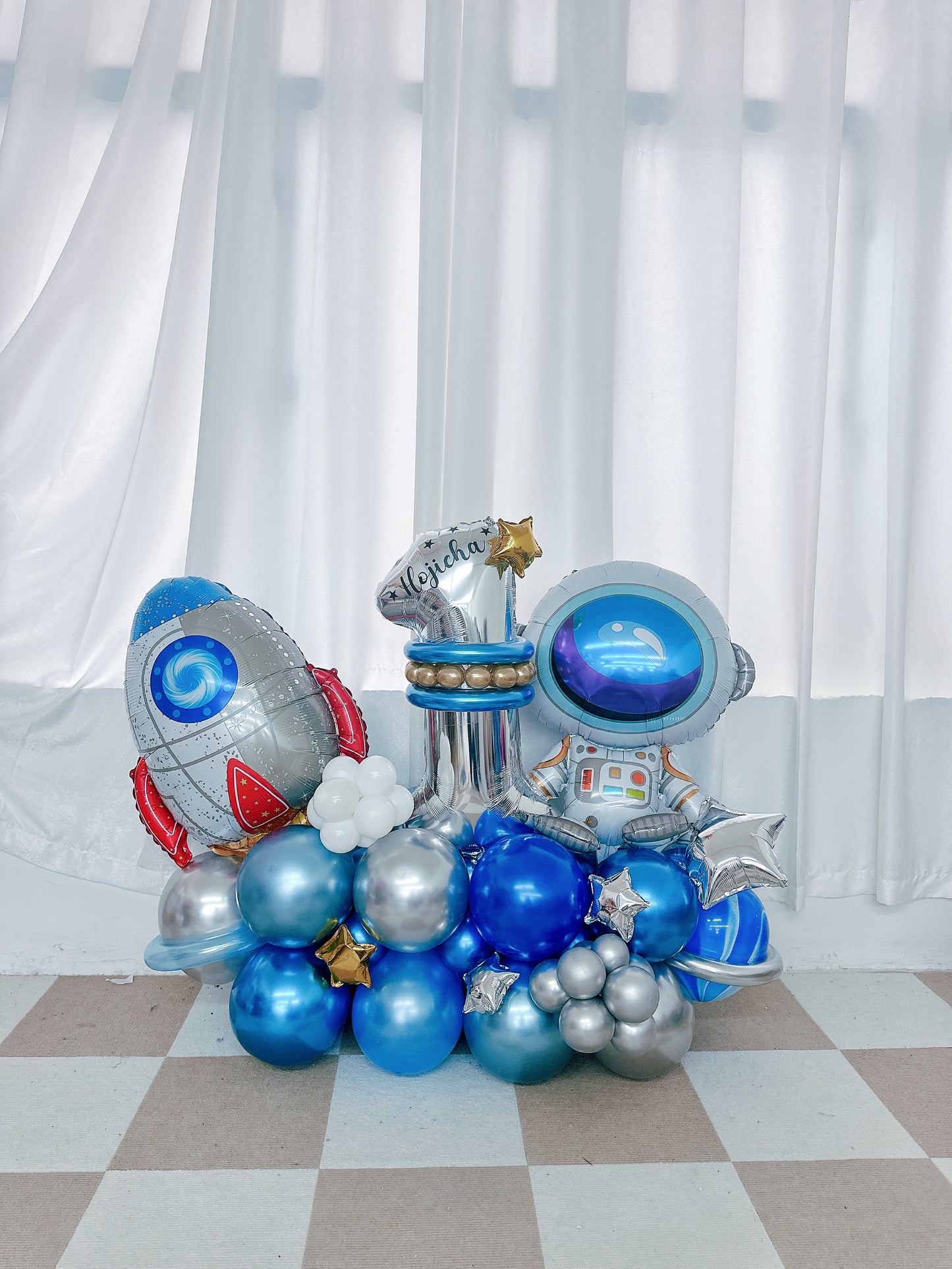 太空人主題氣球座Astronaut Balloon Set