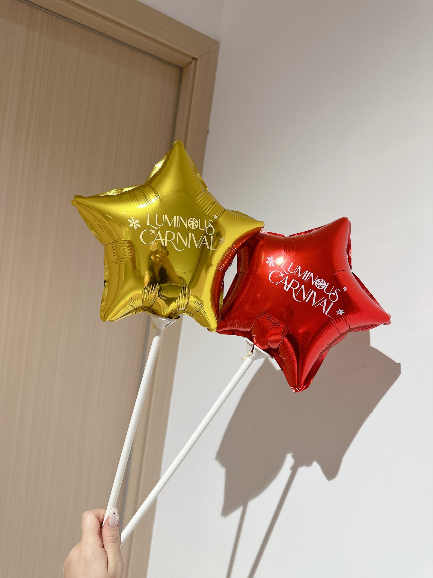公司logo手持氣球 Company logo print balloon