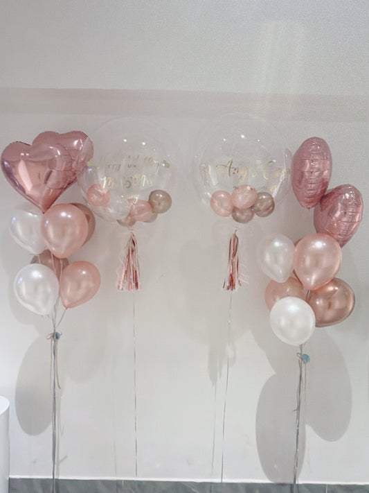 婚禮氣球串套裝 Wedding Balloon Bouquet Set