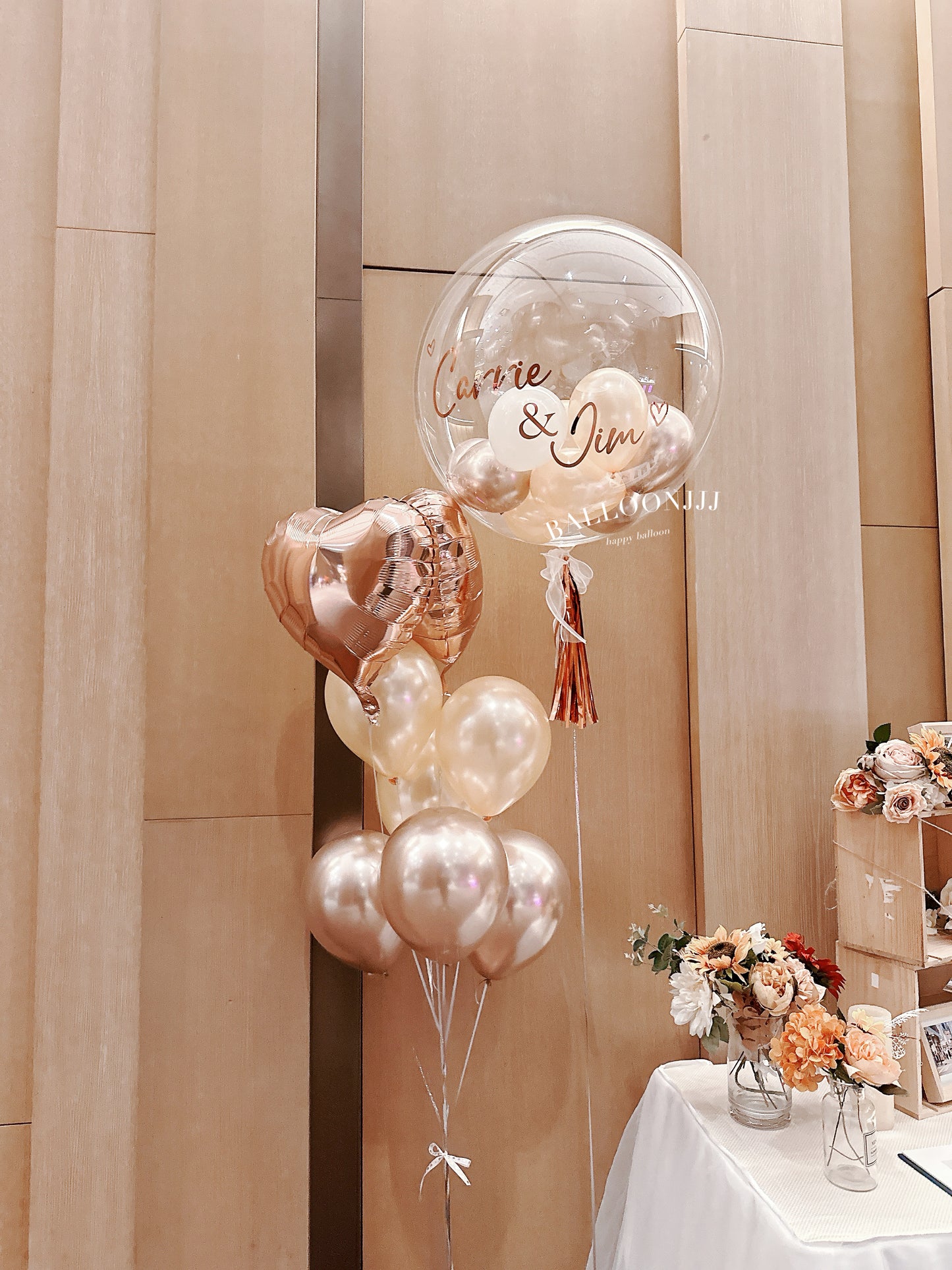 婚禮氣球套裝(婚禮首選）Wedding Balloon Bouquet Set