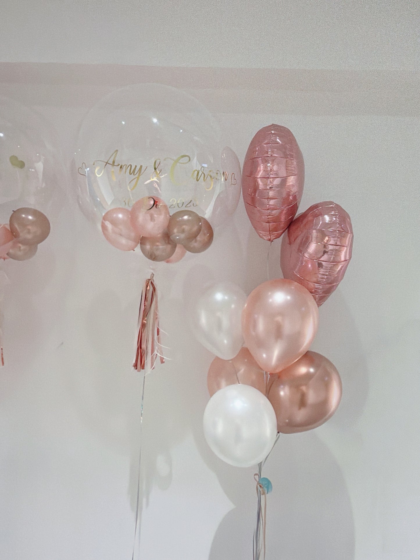 婚禮氣球串套裝 Wedding Balloon Bouquet Set