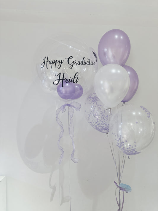 畢業氣球串套裝 Graduation Balloon Bouquet Set
