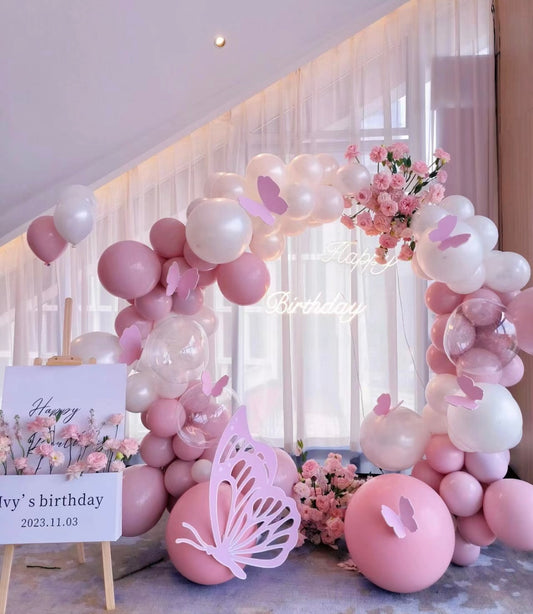 生日氣球圓拱門BirthdayBalloon Arch Deco