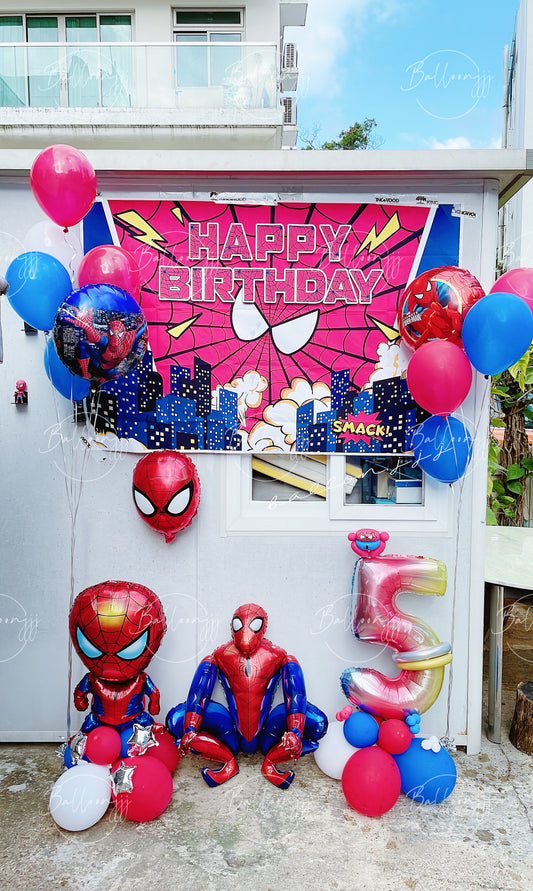 Spider-Man小朋友生日氣球