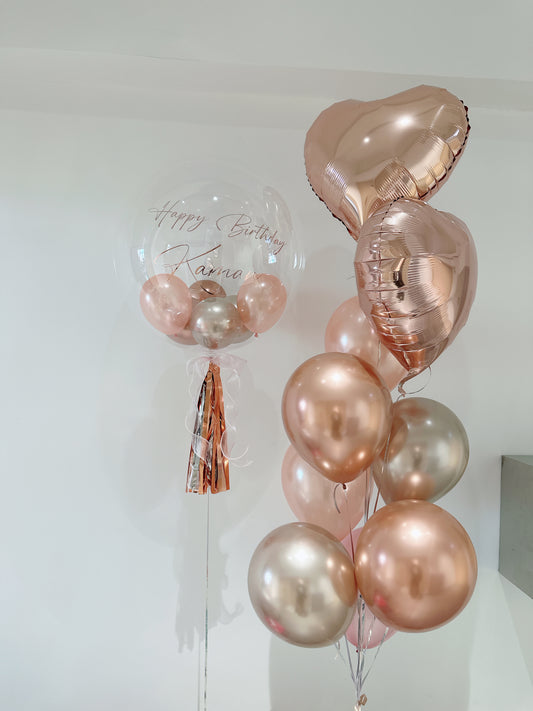 生日氦氣氣球串 Birthday Balloon Bouquet Set