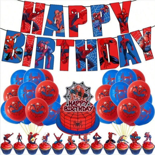 蜘蛛俠氣球材料包Spider Man Balloon package