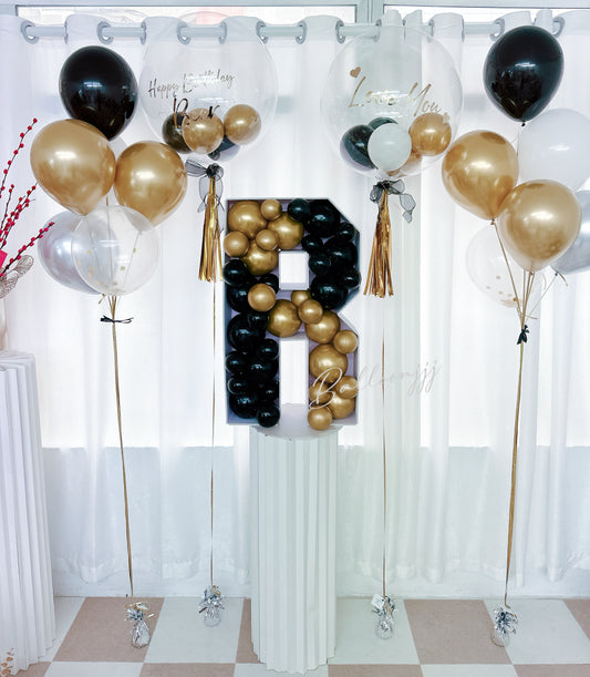 數字字母氣球串套裝 Birthday Balloon Bouquet Set