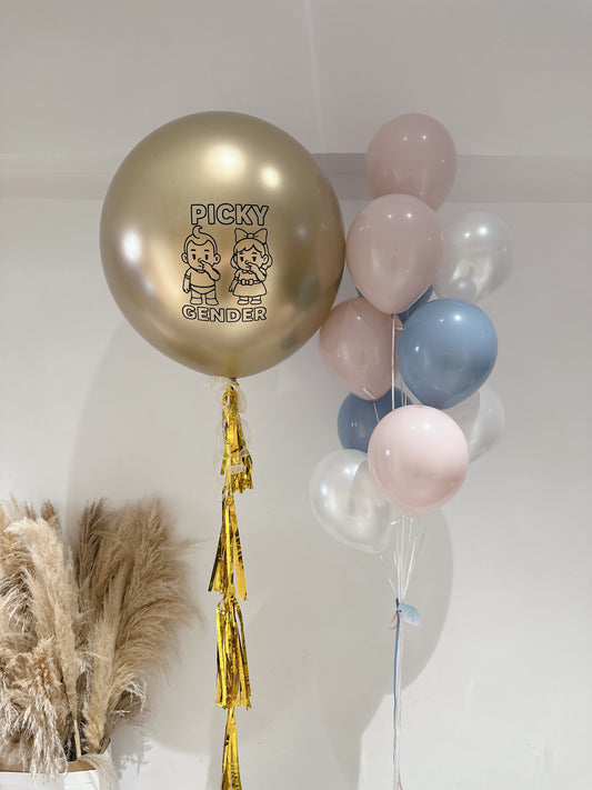 性別揭曉氣球套裝Baby Gender Reveal Balloon Set