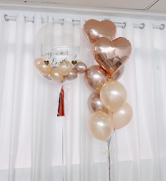 畢業氣球串套裝 Graduation Balloon Bouquet Set