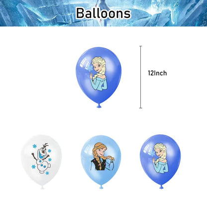 Elsa主題生日氣球材料包