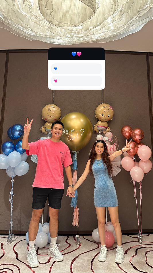 性別揭曉氣球套裝Baby Gender Reveal Balloon Set