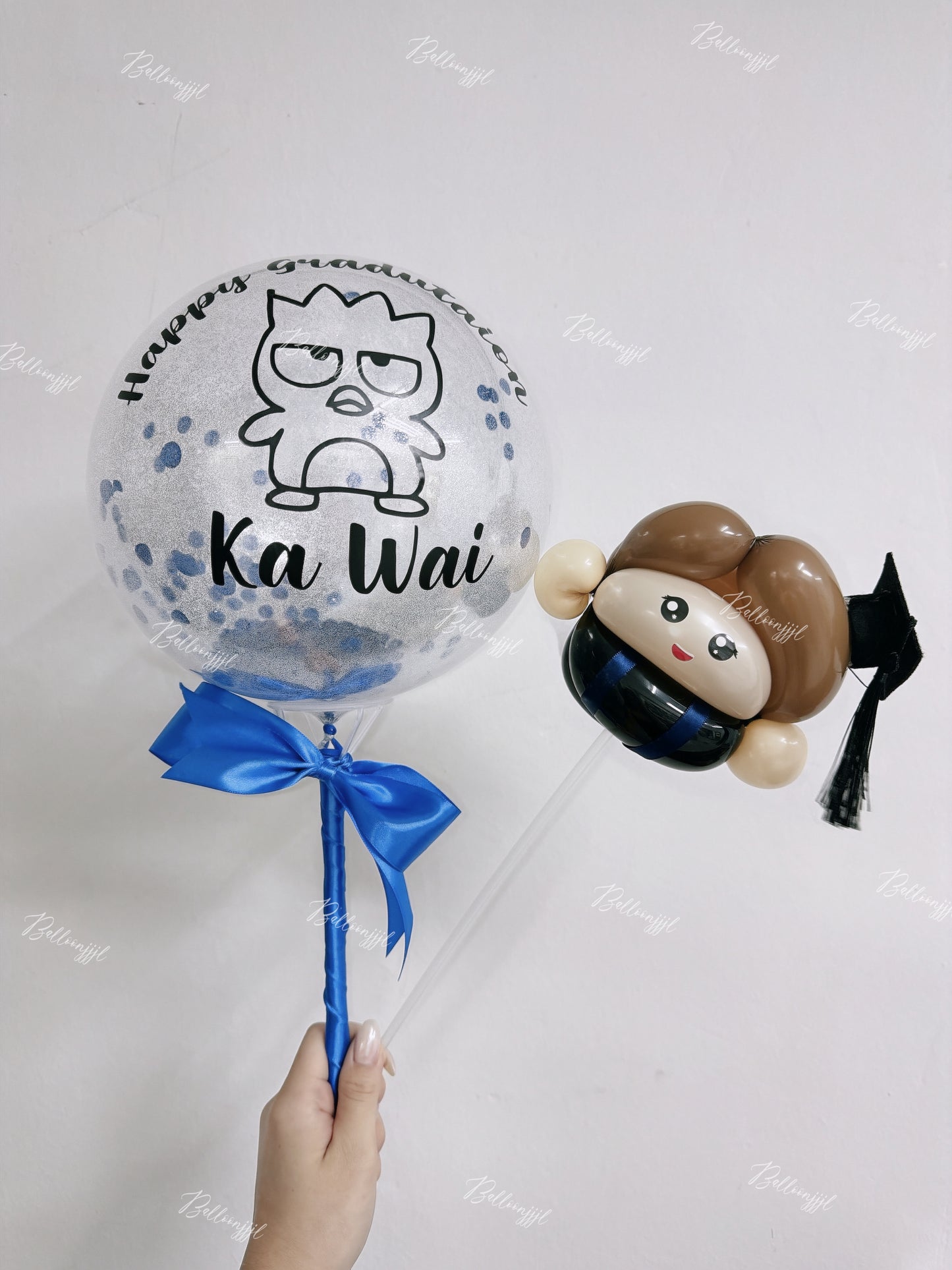 畢業公仔氣球套裝