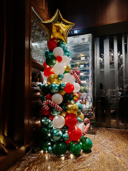 聖誕樹氣球造型Christmas Tree Balloon Deco