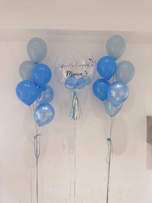 畢業氣球串套裝Graduation Balloon Bouquet Set
