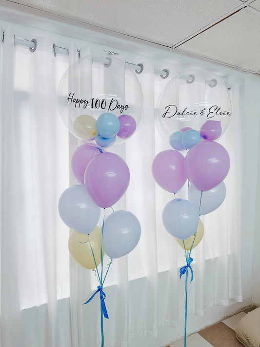 100日氣球串套裝 100 Days Balloon Bouquet Set