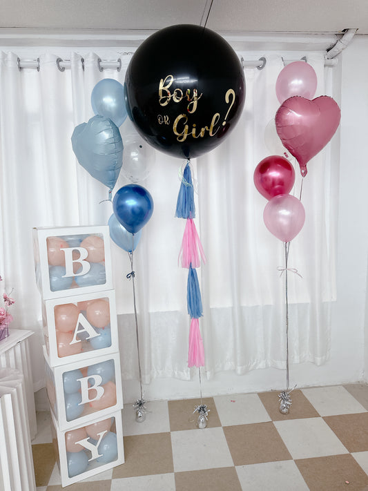 性別揭曉氣球套裝Baby Gender Reveal Balloon Set