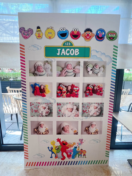 BB相片牆佈置 Baby Photo Wall Deco