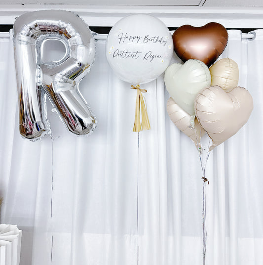 字母氣球串套裝 Birthday Balloon Bouquet Set