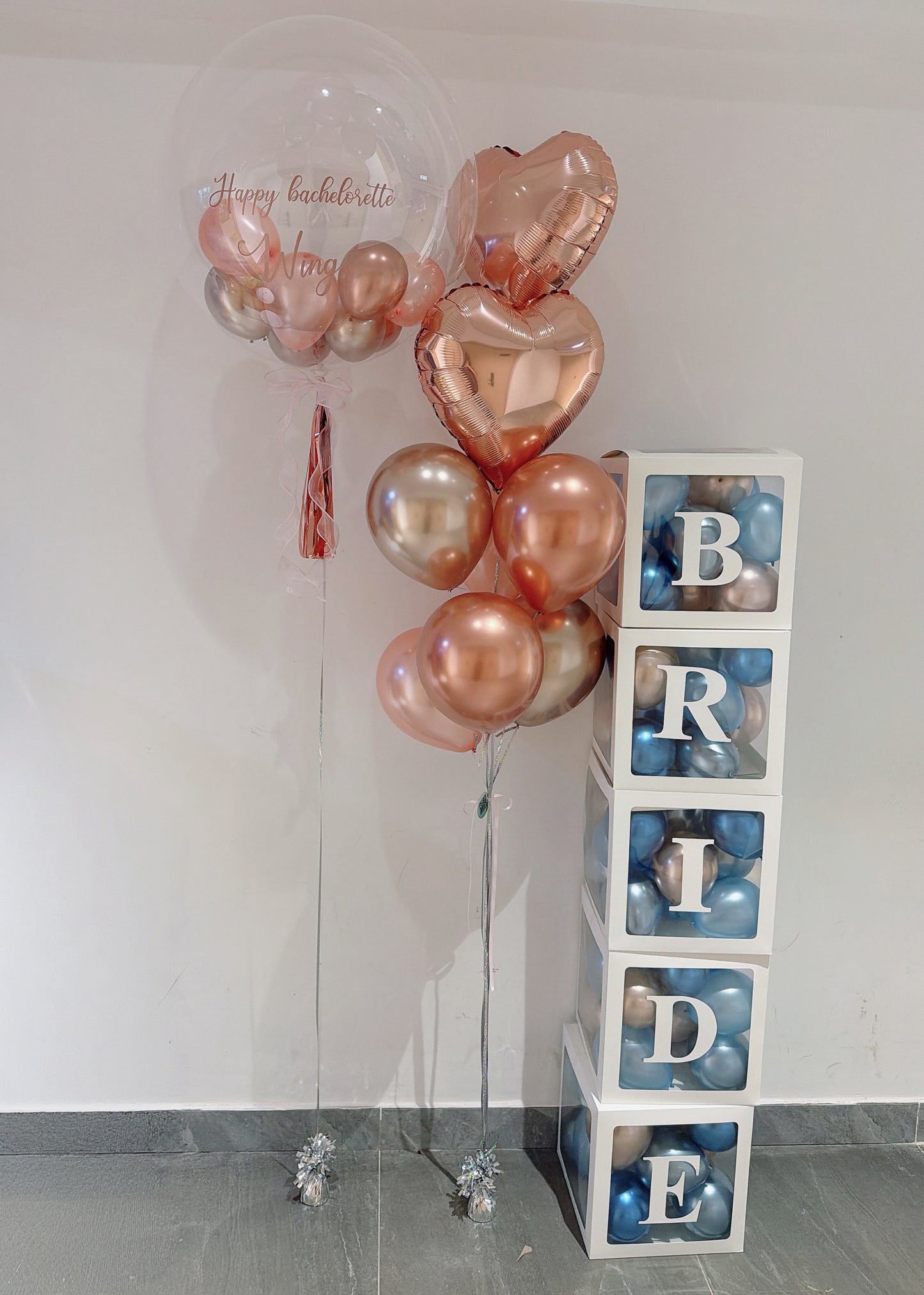 Bride to be氣球串套裝Bride to be Balloon Bouquet Set