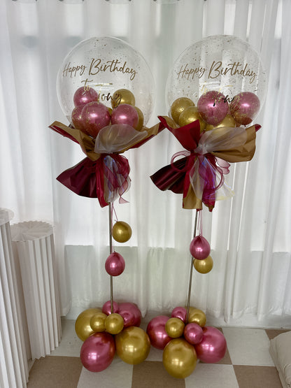 水晶氣球立柱 Balloon Stand